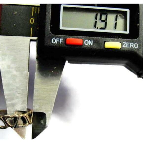 sz 2 1/2 Woman Vintage Adjustable Toe Ring Sterling Silver Hearts Patina 1.16g - Picture 6 of 11